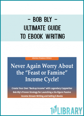 When I heard about Bob Bly’s very first e-book’s success, I was absolutely thrilled for him. Even he was blown away by the numbers