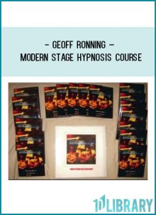 Geoff Ronning – Modern Stage Hypnosis Course at Tenlibrary.com