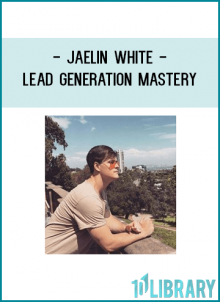 Jaelin White – Lead Generation Mastery At foundlibrary.com