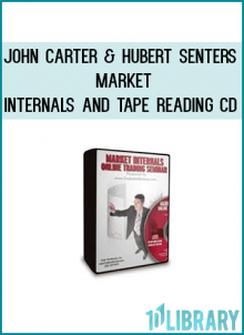 The Markets internals and Tape reading seminar CD is here! Now you can use the same secrets professional traders like John and Hubert use everyday.