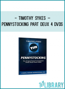 Timothy Sykes – PennyStocking Part Deux 4 DVDs