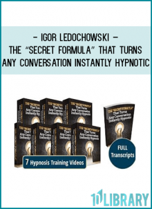 Igor Ledochowski-The “Secret Formula” That Turns Any Conversation Instantly HypnoticNEW video training gives you…