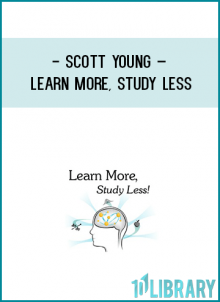Back in March I wrote a review of Scott Young’s e-book Learn More, Study Less. Learn More, Study Less is a very good e-book on learning that I personally enjoy. In fact, if you check the sidebar of this blog, you will see that I put it under Recommended E-books section.