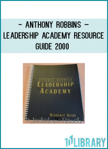 https://foundlibrary.com/product/anthony-robbins-leadership-academy-resource-guide-2000/